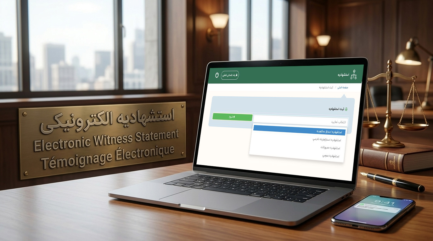 Les attestations électroniques (E-Témoignage) dans le système juridique iranien