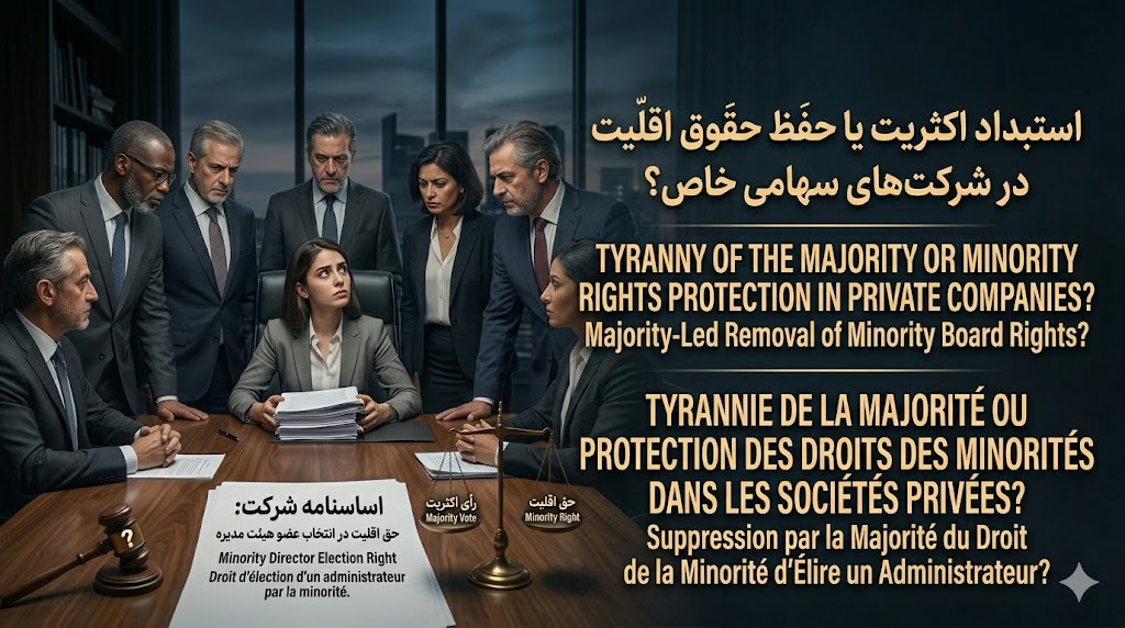 Tyranny of the Majority or Protection of Minority Rights in Private Joint-Stock Companies?