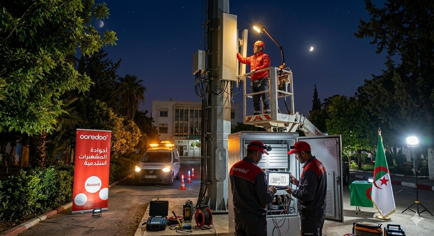 Ooredoo Algérie annonce une mise à niveau majeure de son réseau pour juin 2026