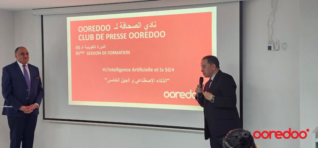 Ooredoo Algérie forme les journalistes à l’IA et à la 5G lors de la 85e édition de son Club de presse