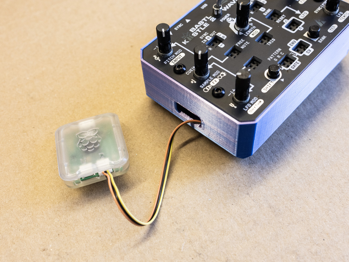 Custom 3D printed enclosure