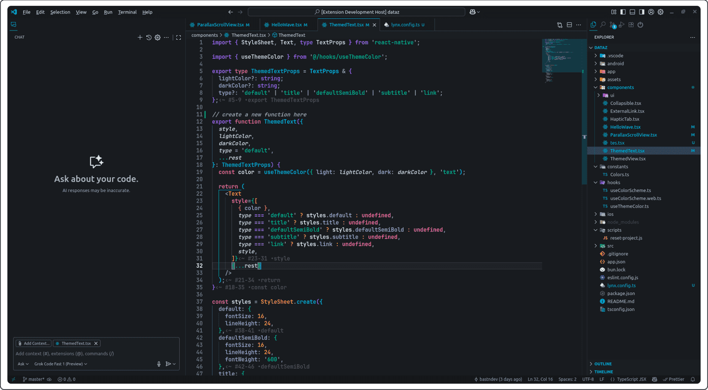 NVIM Theme Screenshot