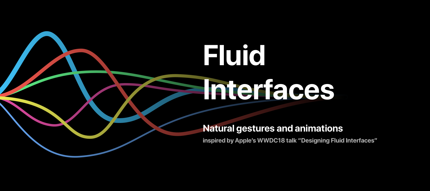 Fluid Interfaces Title Graphic