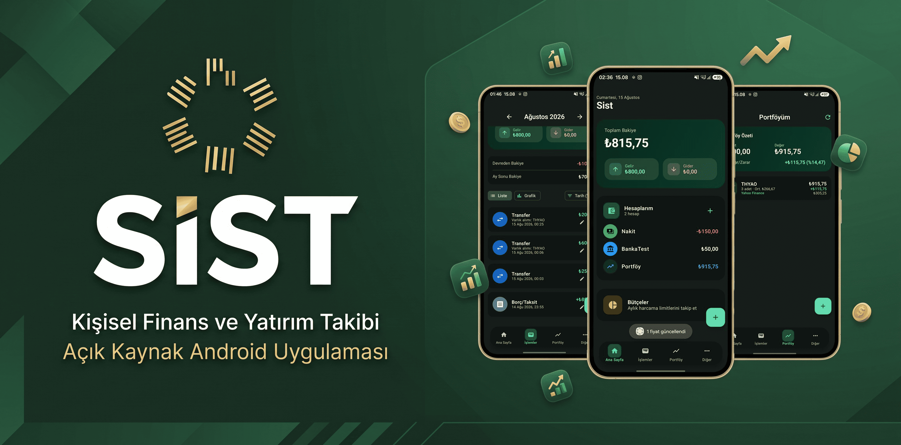 Sist - Personal Finance and Investment Tracking