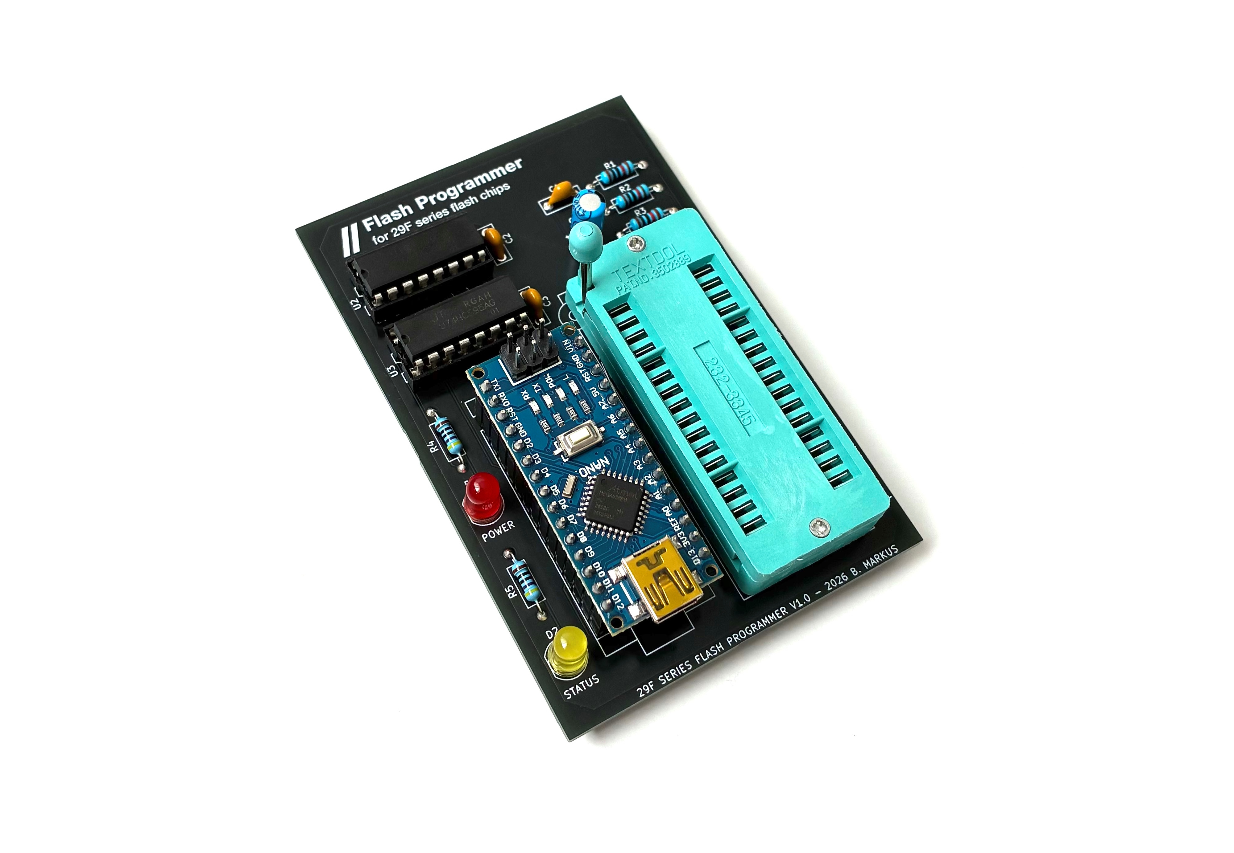 Amd flash programmer, from the project README