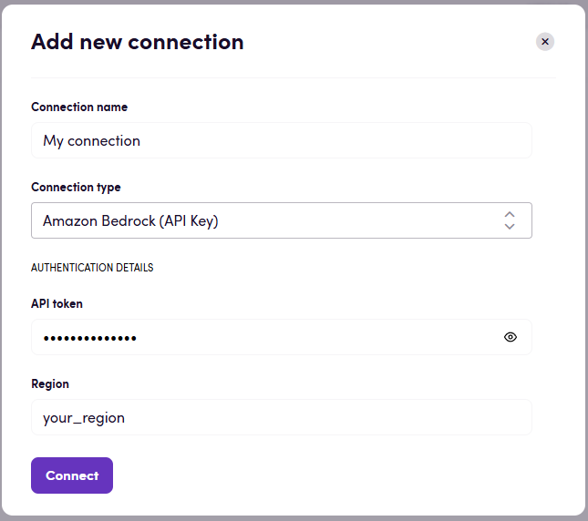 Amazon Bedrock API Key