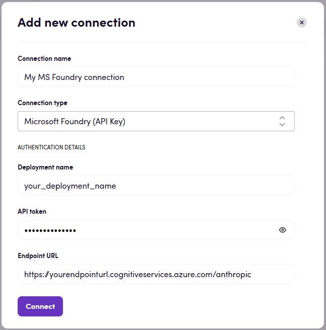 Microsoft Foundry API Key