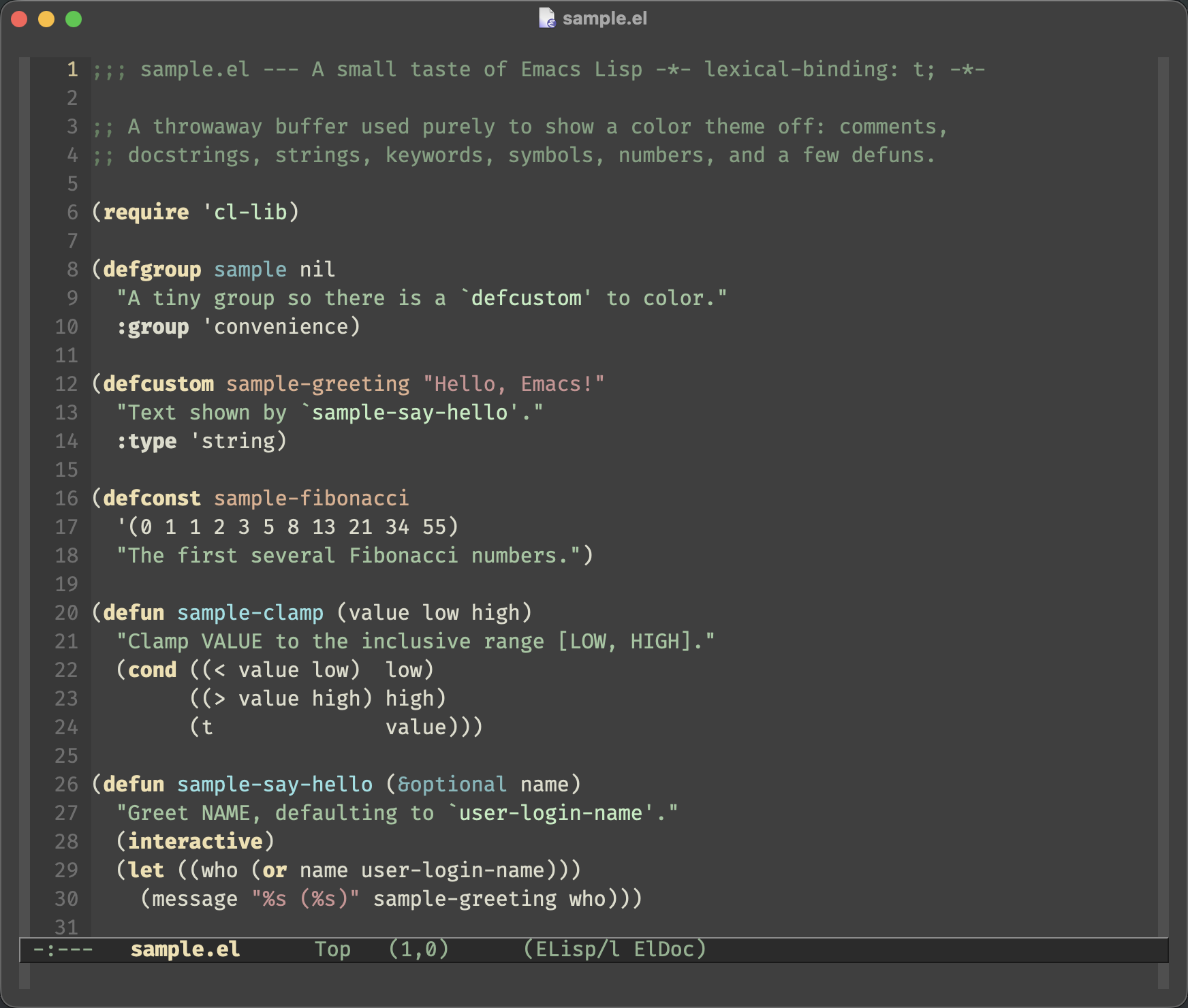 Overview screenshot
