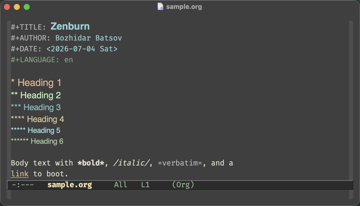 Scaled screenshot