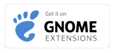 Get it on GNOME Extensions