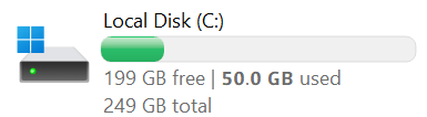 Real Enhanced Disk Usage screenshot