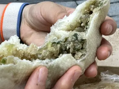 肉マンドゥ断面の中身