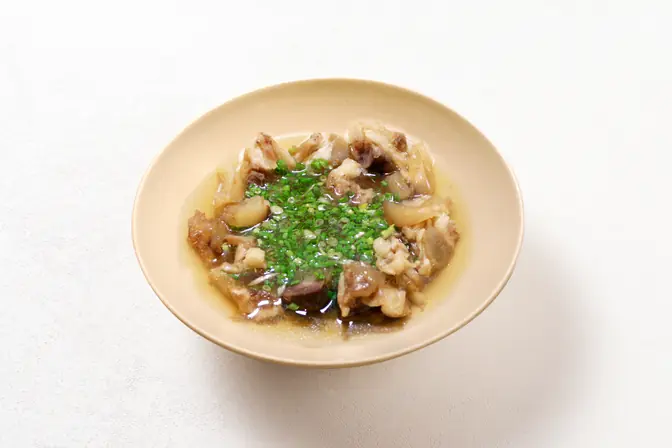 Korean beef tendon soup