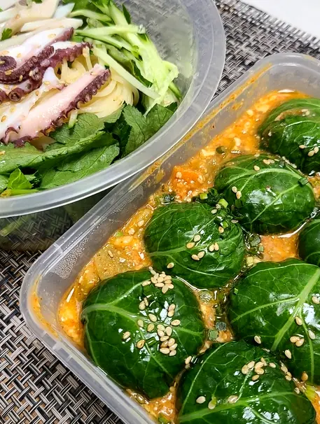 Nanpo signature takeout containers