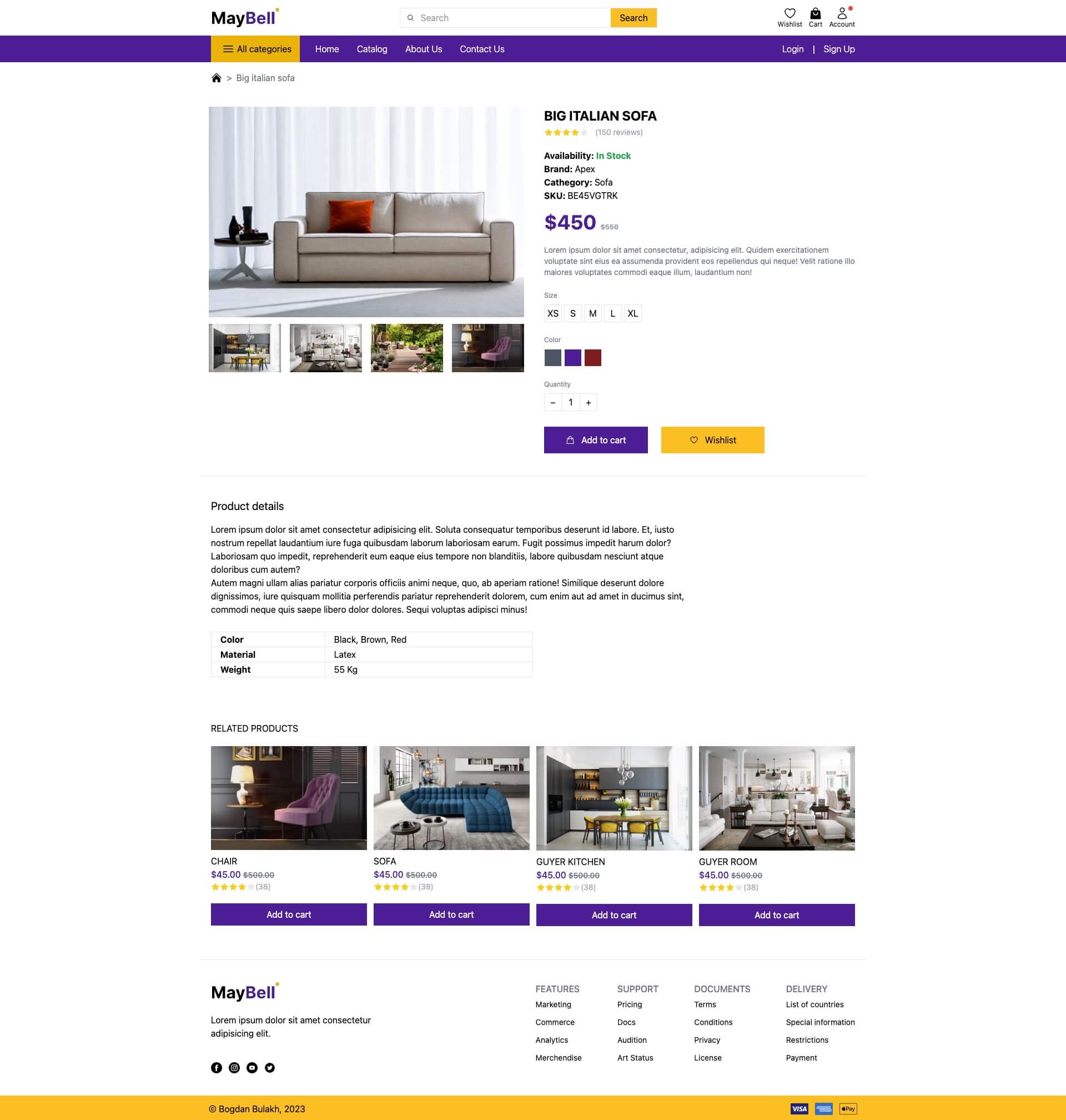 Product overview screenshot