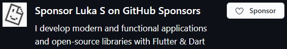 Sponsor Me Via GitHub Sponsors