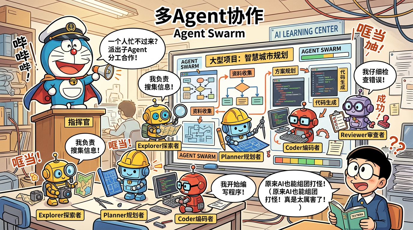 Agent Swarm 漫画
