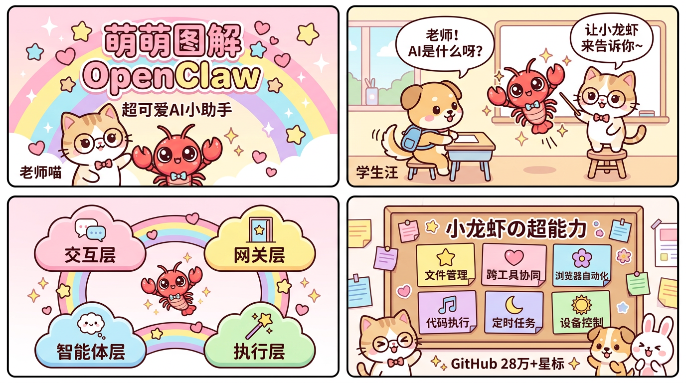 哆啦A梦风格漫画