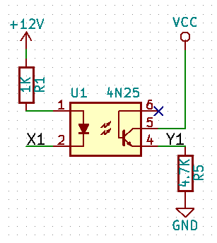 KICAD OptoInputMinimal, from the project README