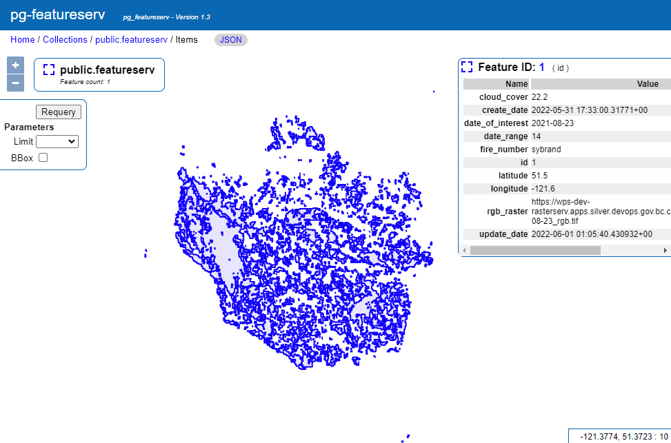 Sample output