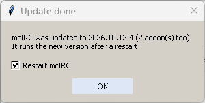Update done