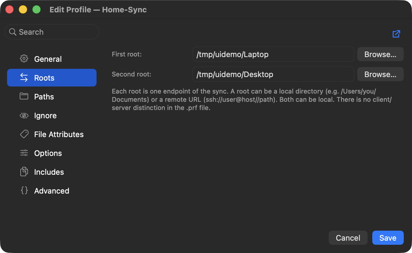 Unison UI screenshot 2