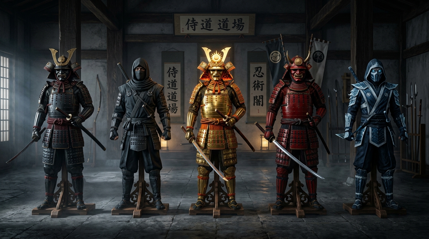 Elemental Shinobi Armor
