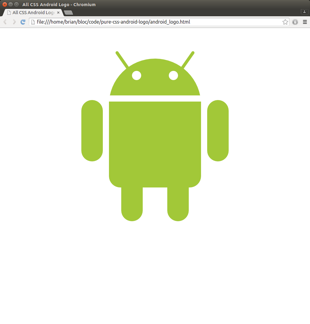 Android Logo Screenshot