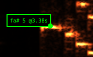 Example of spectral analysis