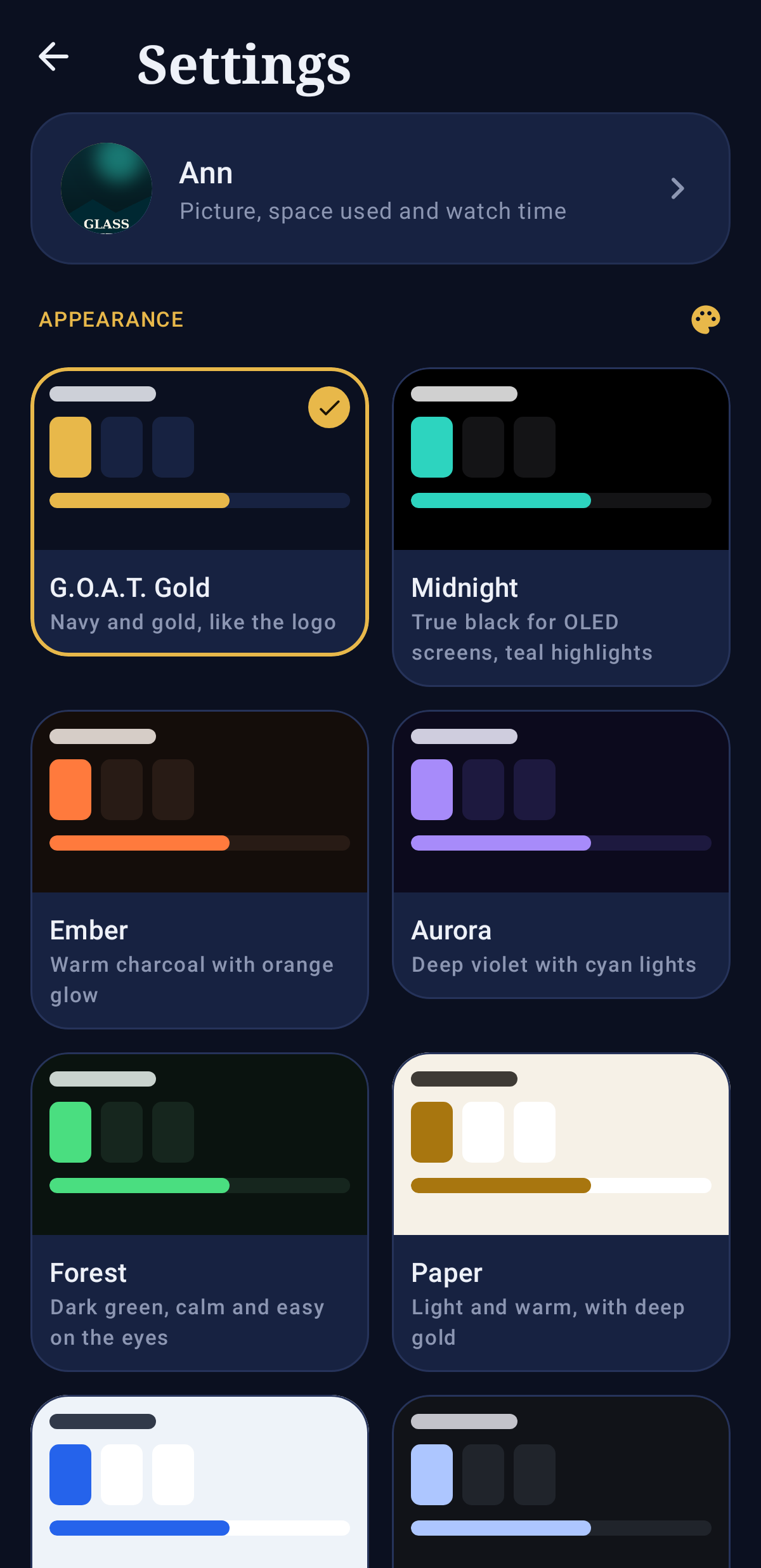 Themes