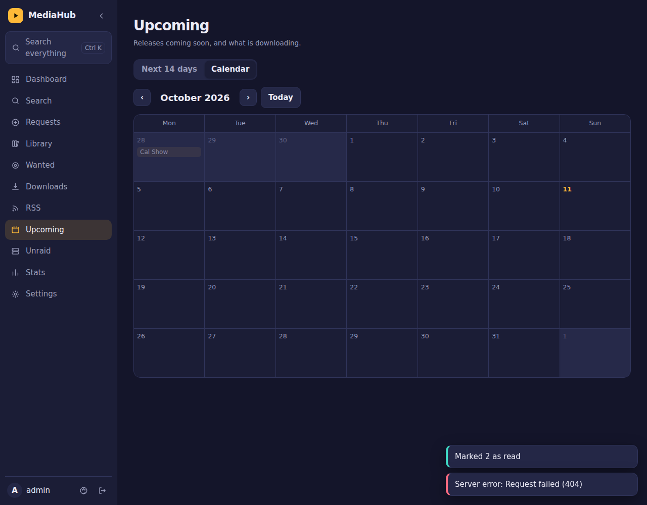 Calendar