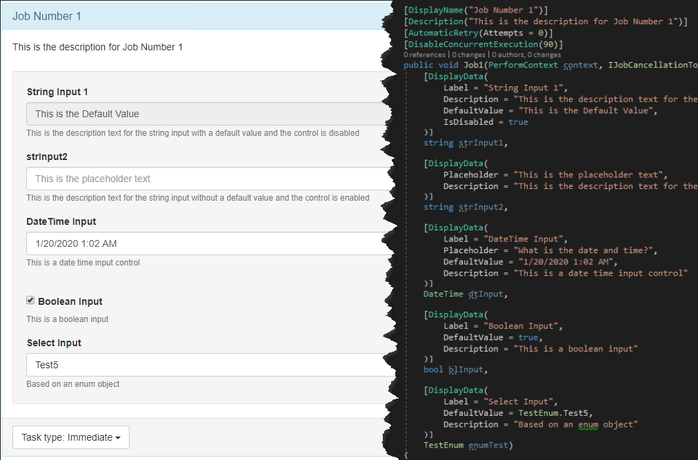 Method Parameter Attributes