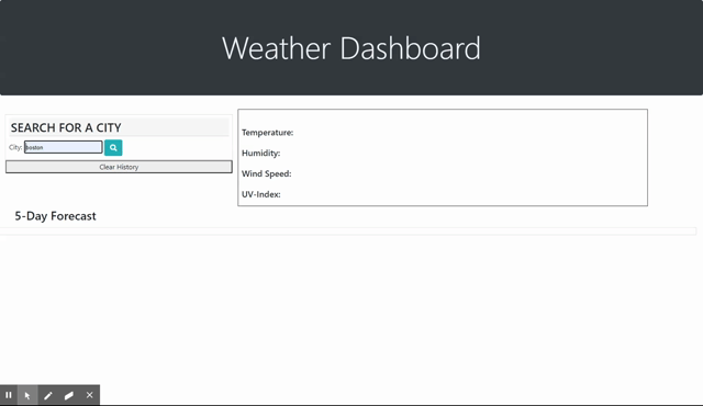 Weather demo