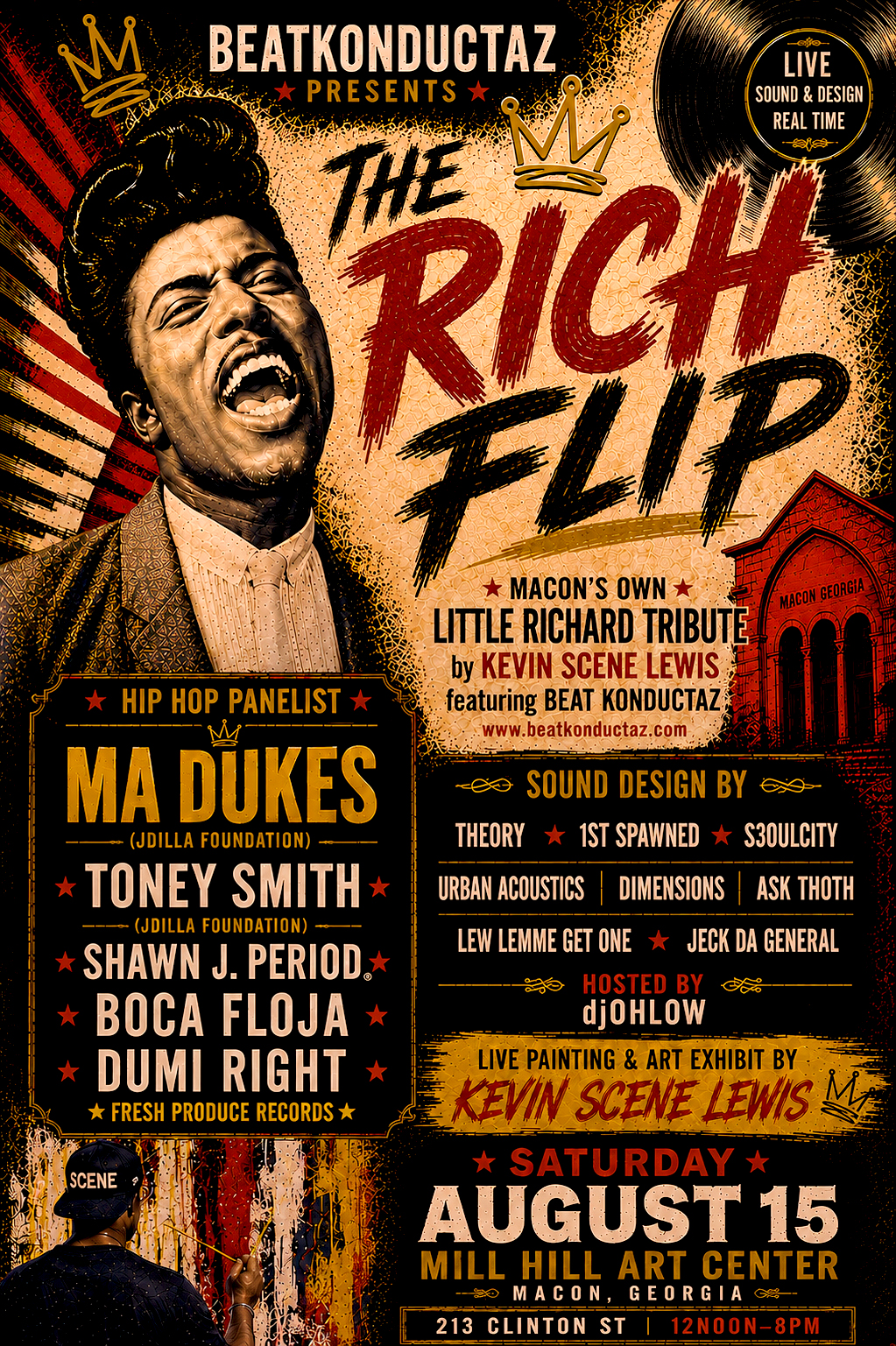 Macon's Own Little Richard Tribute by Kevin SCENE Lewis and BeatKonductaz