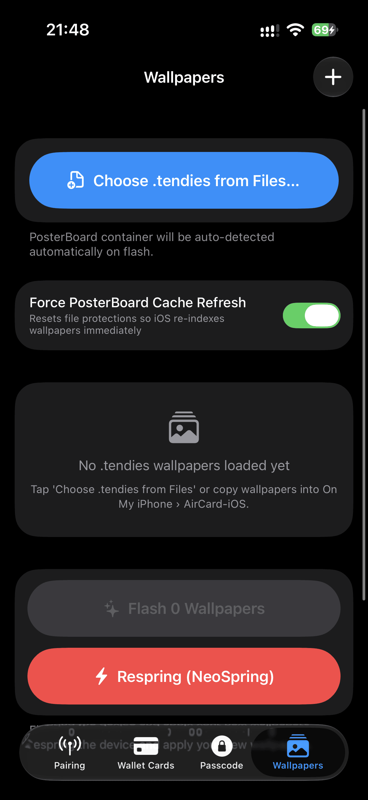 Screenshot 3 of AirCard-iOS
