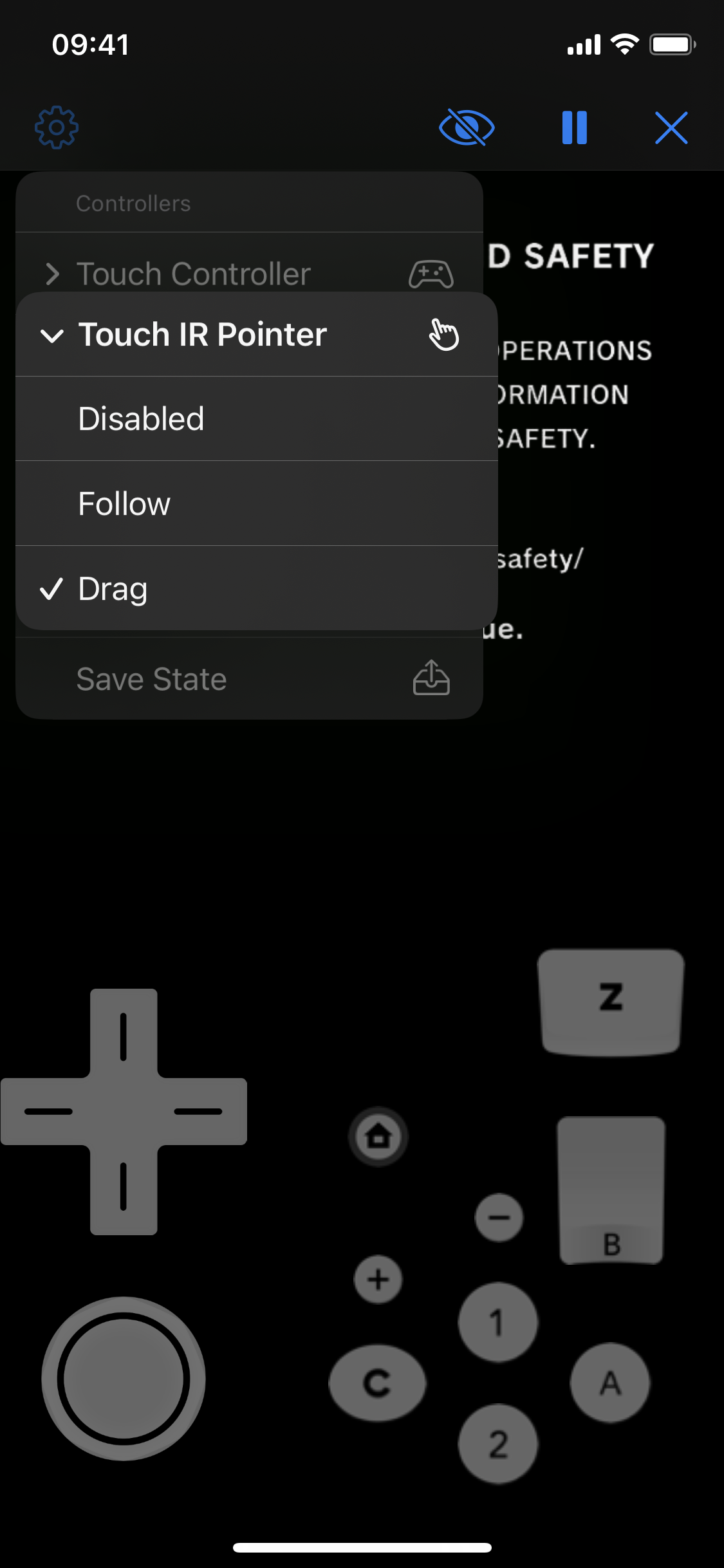 Screenshot 2 of DolphiniOS