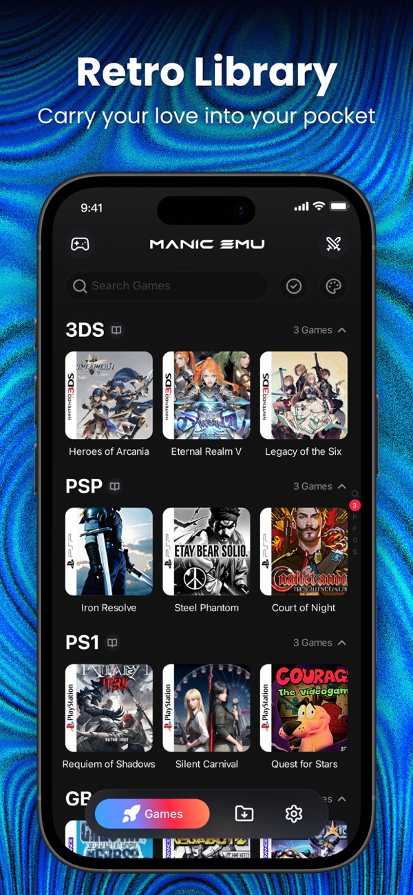 Screenshot 1 of ManicEMU