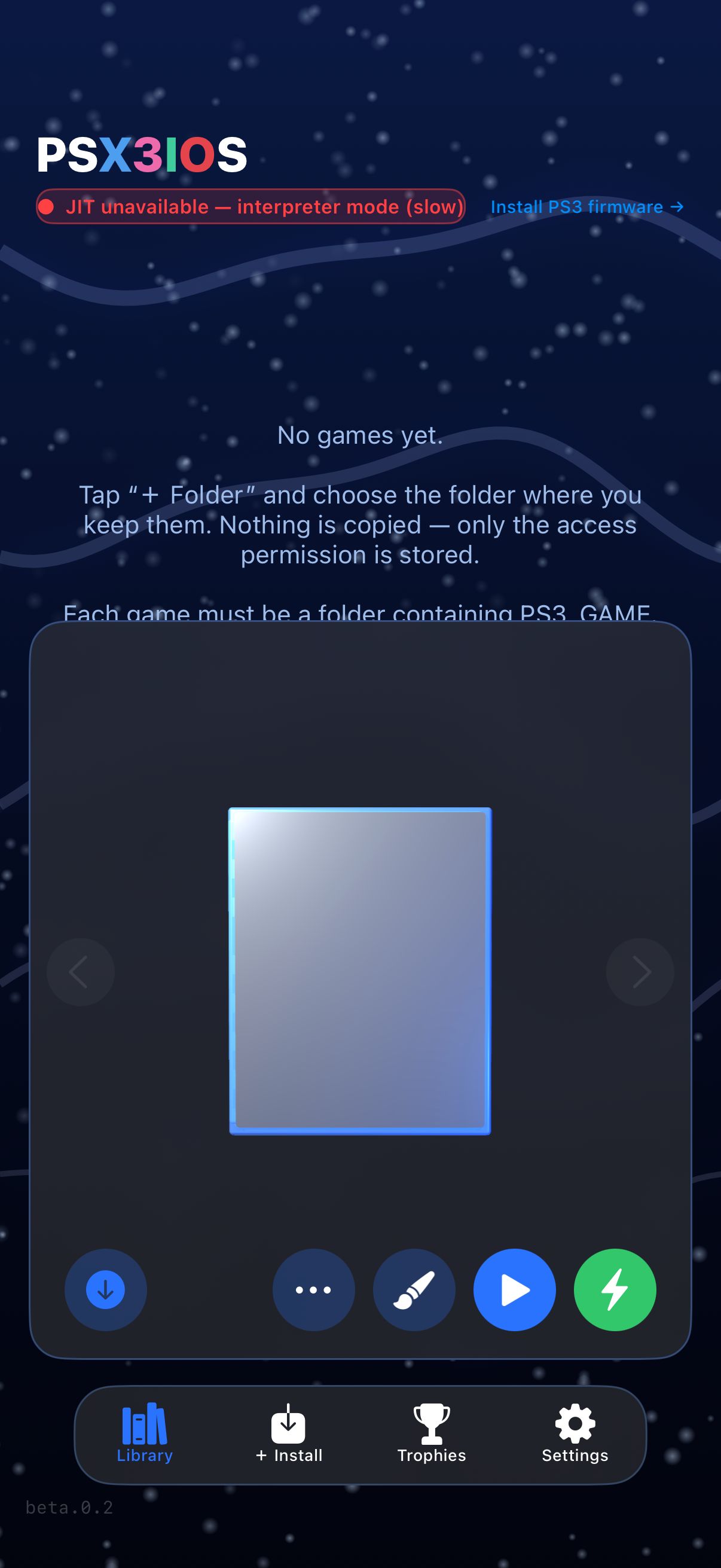 Screenshot 1 of PSX3IOS