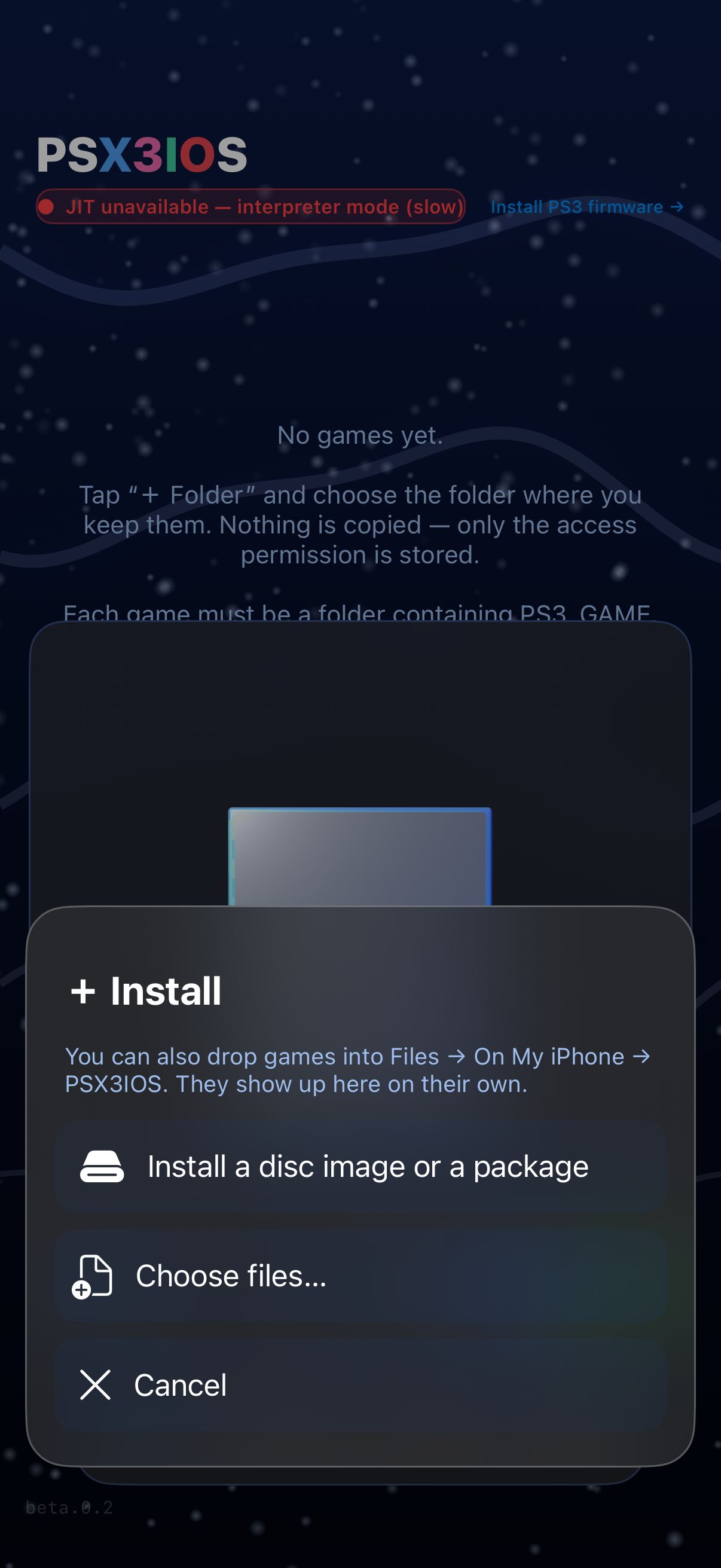 Screenshot 2 of PSX3IOS
