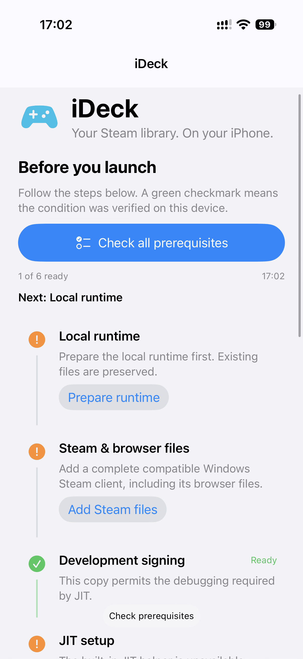 iDeck screenshot 1