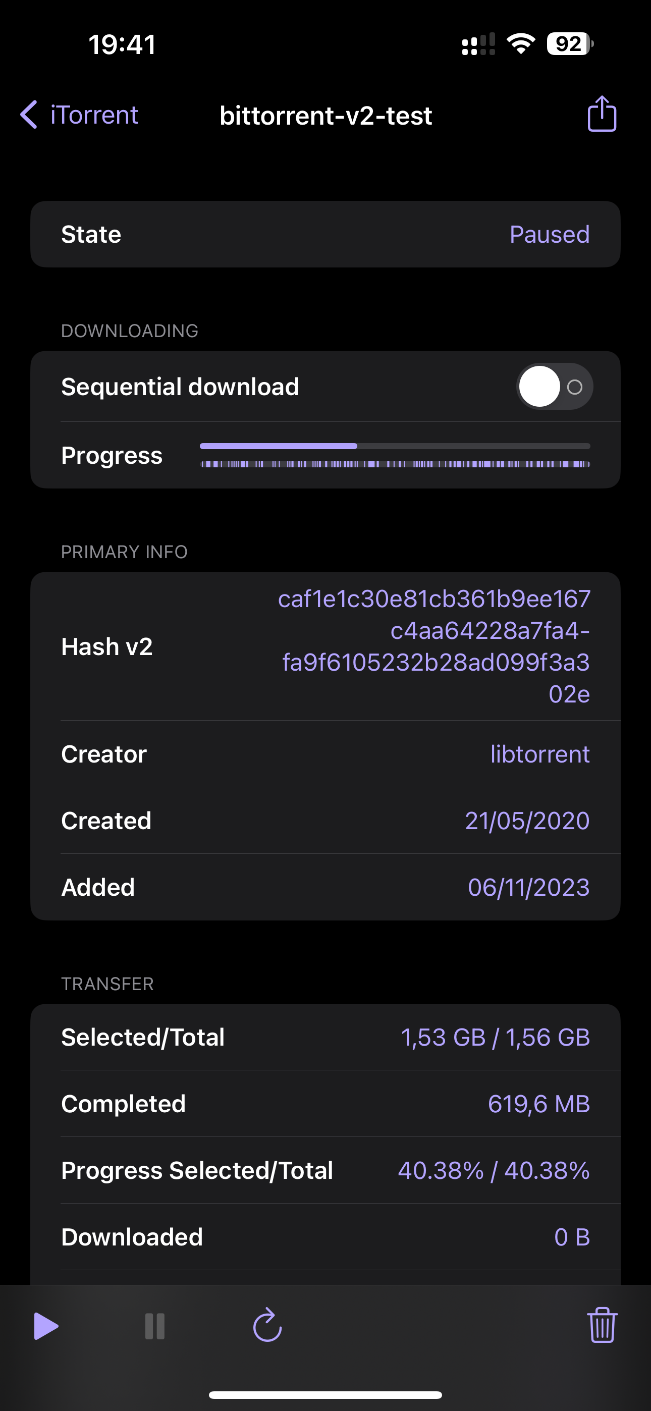 Screenshot 2 of iTorrent