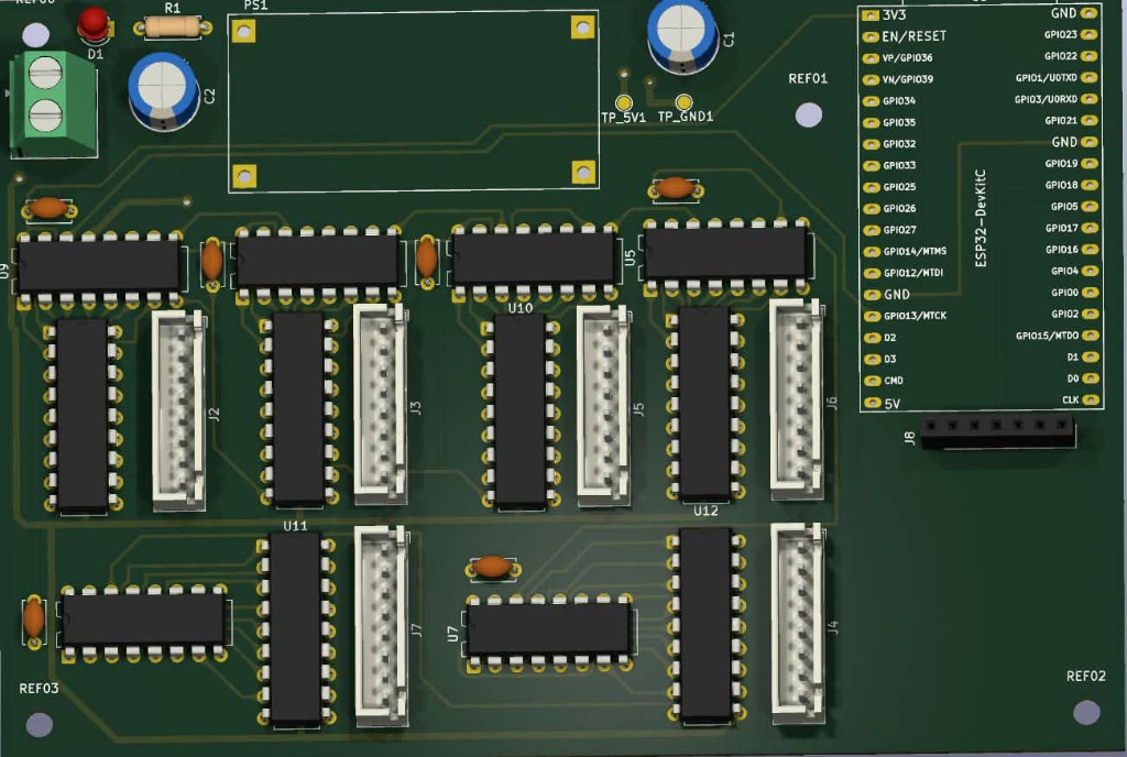 Esp32-giant chronometer, from the project README