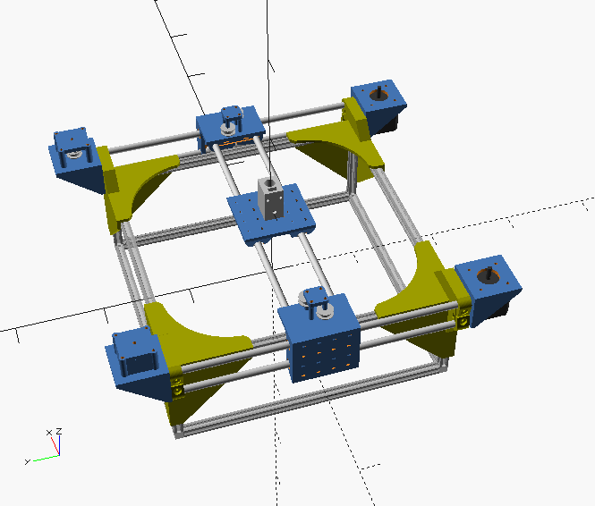 Corexy 3d принтер чертежи и схемы