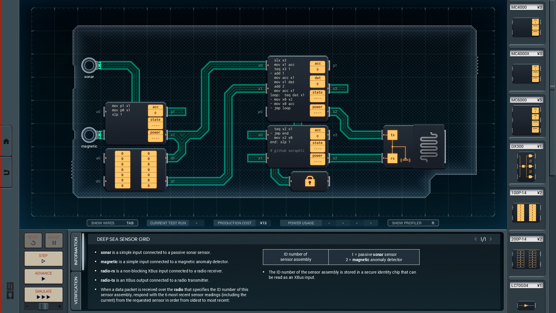 DEEP SEA SENSOR GRID