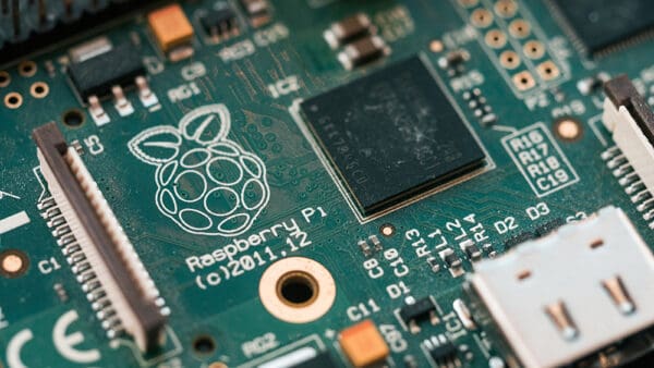 A Raspberry Pi board, the kind of hardware Meta's Muse Gadget SDK now targets