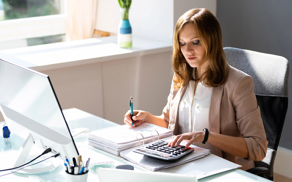 A CPA working through financial documents. Twelve licensed accountants averaged 37% on the same tasks the AI aced.