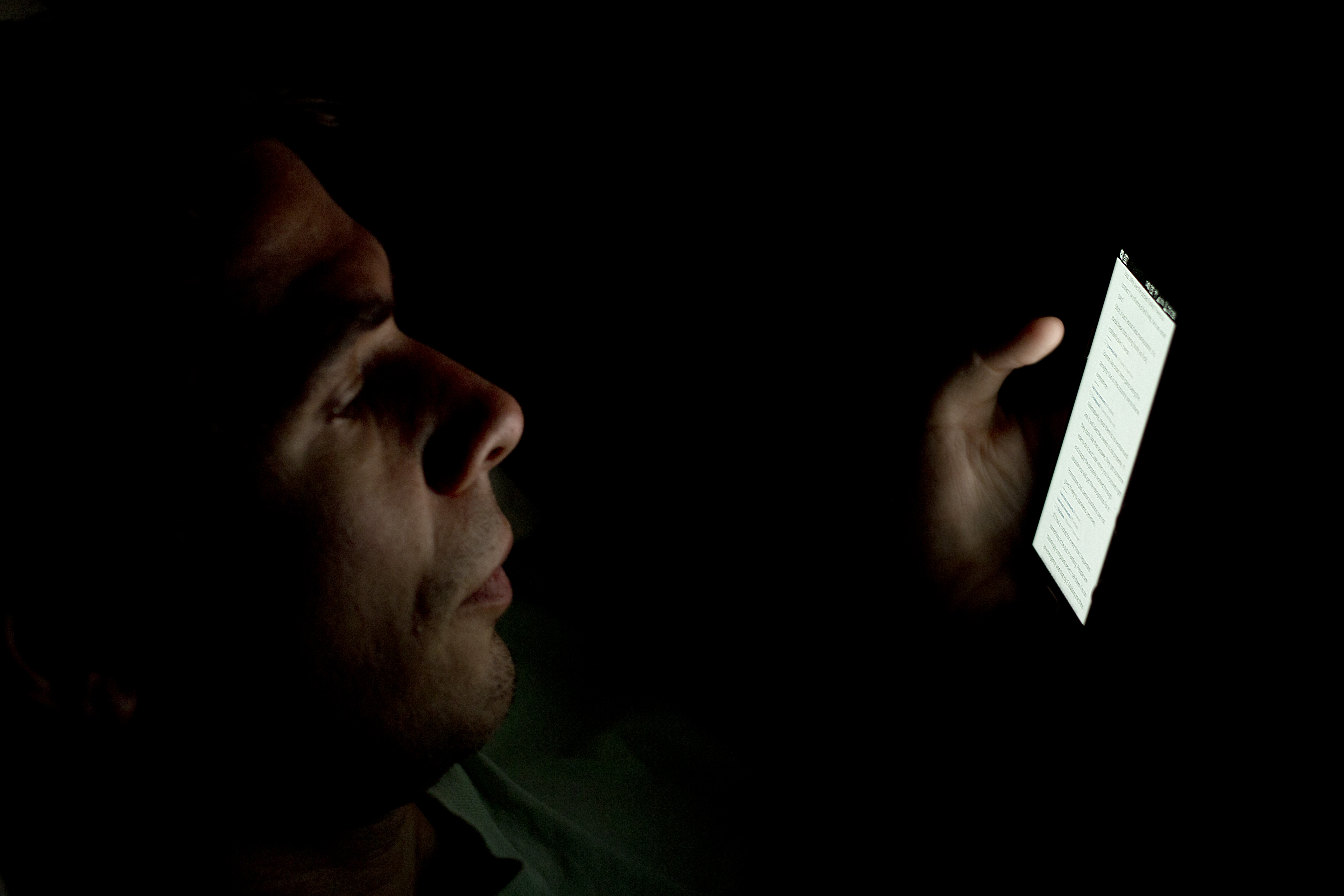 ChatGPT on a smartphone