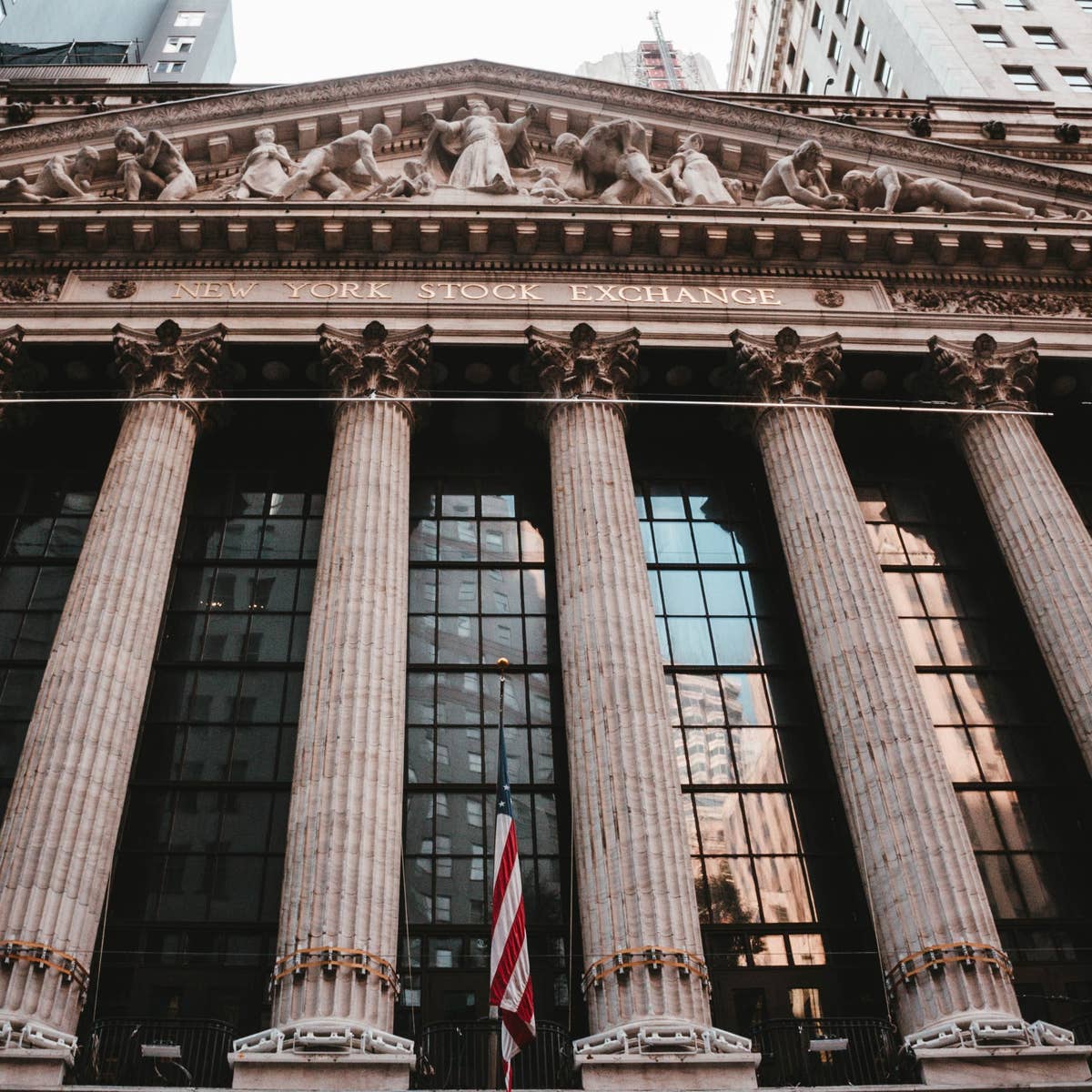 The New York Stock Exchange on a trading day