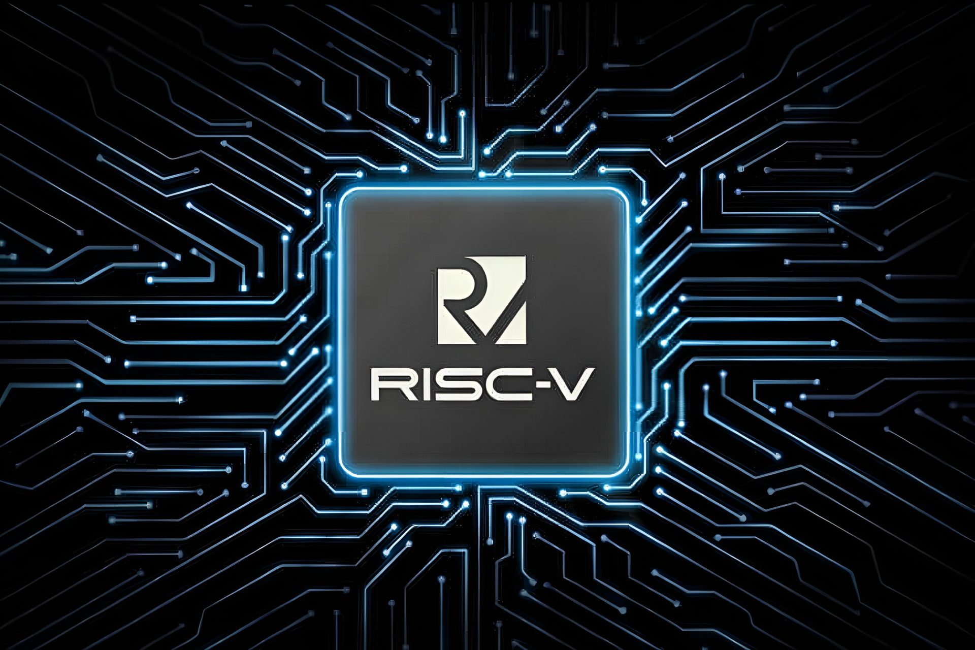 RISC-V chip illustration