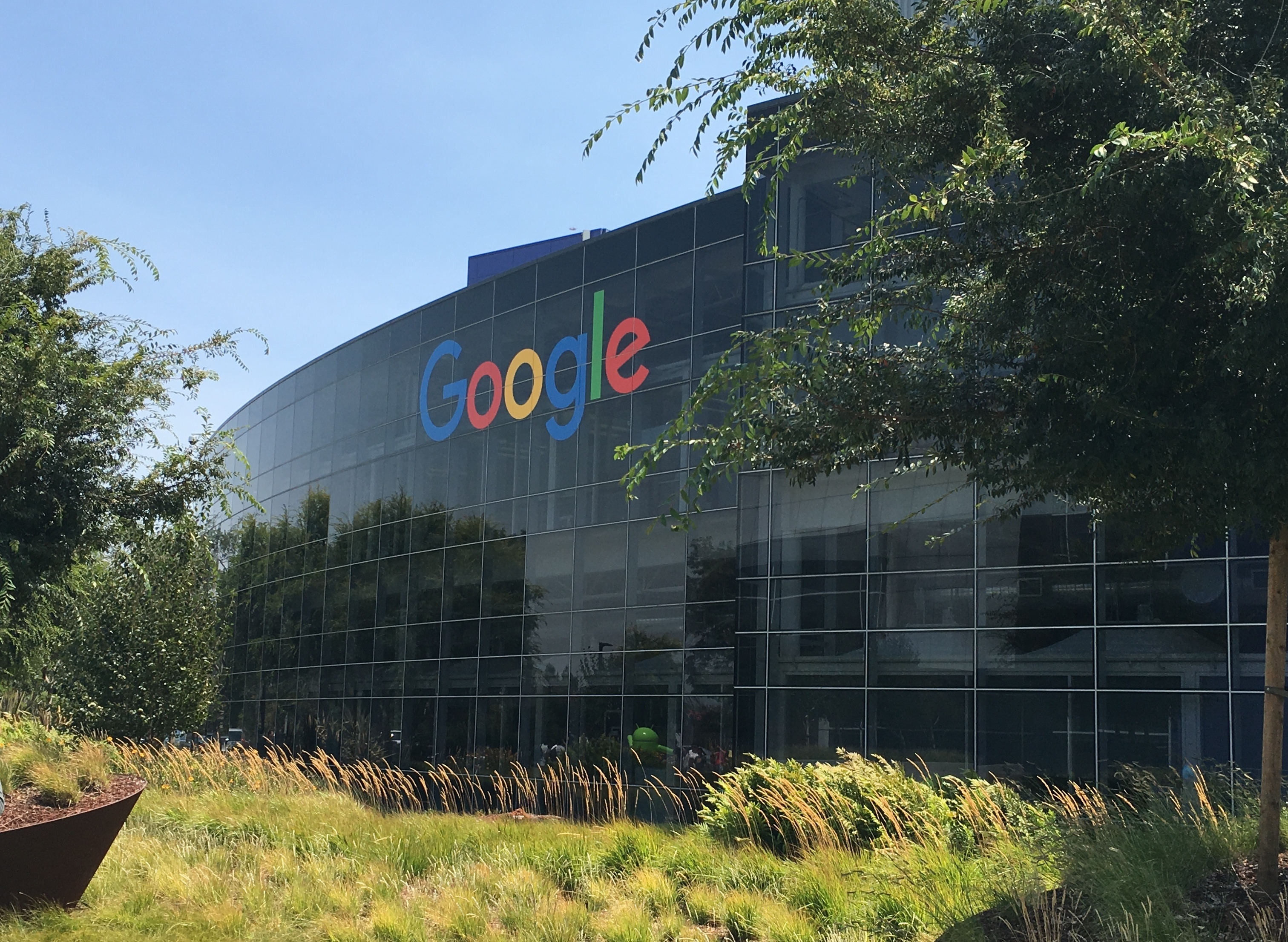 The Googleplex headquarters